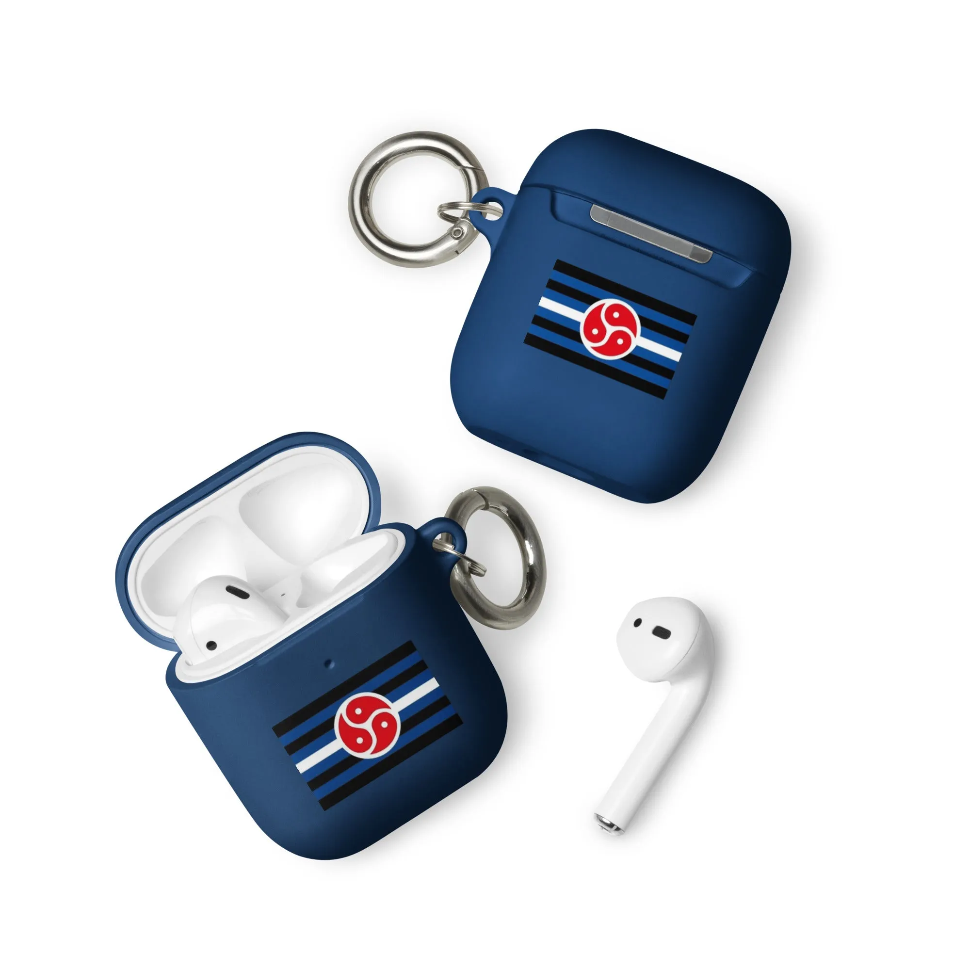 BDSM Pride Flag Rubber Case for AirPods