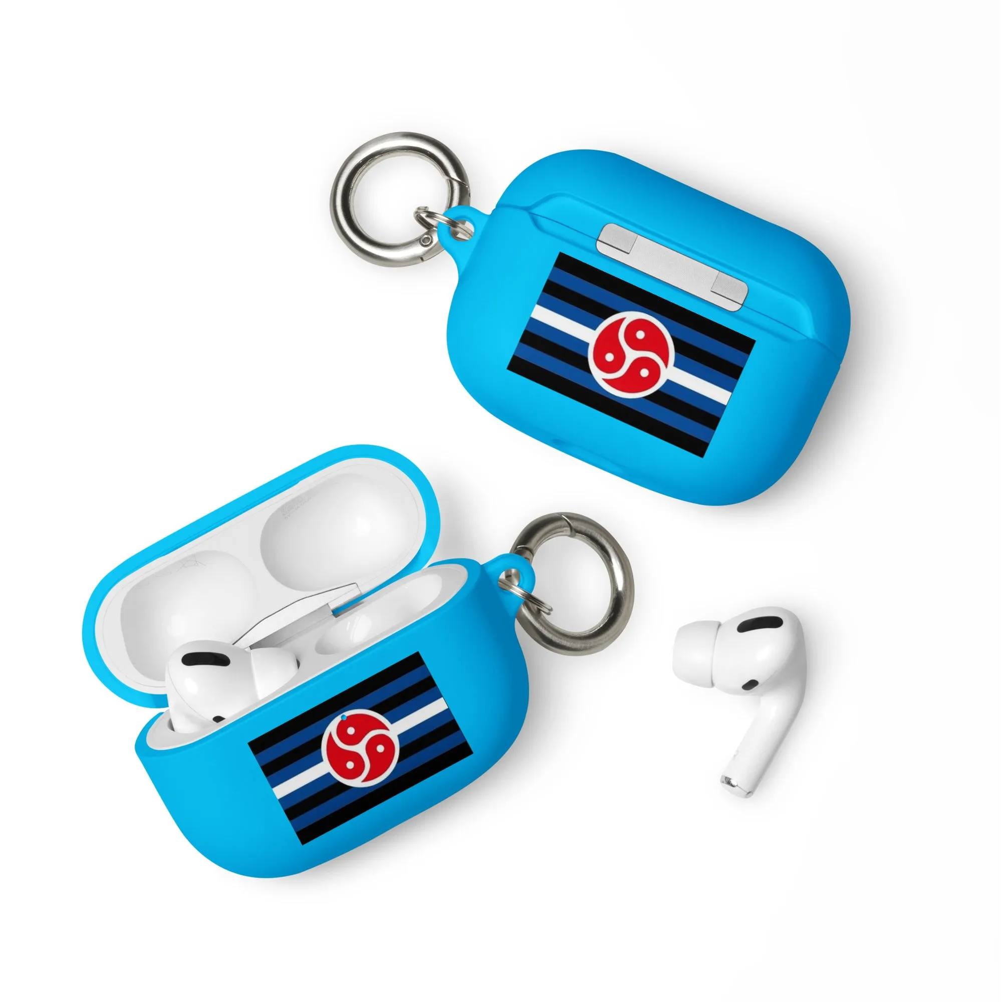 BDSM Pride Flag Rubber Case for AirPods