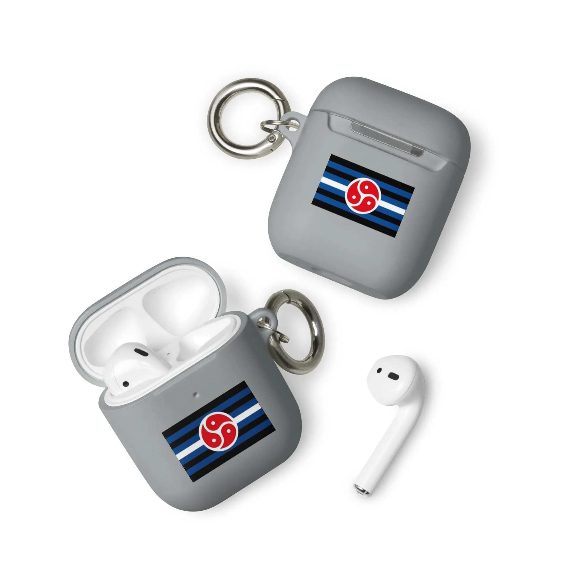 BDSM Pride Flag Rubber Case for AirPods