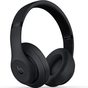 Beats Studio3 Wireless Noise Cancelling Over-Ear Headphones Matte Black  (Refurbished)