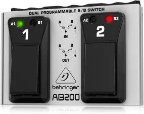 Behringer AB200 Dual CH footswitch