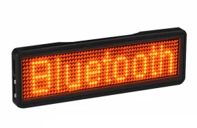 Bluetooth Badge - Orange LED Rechargeable
