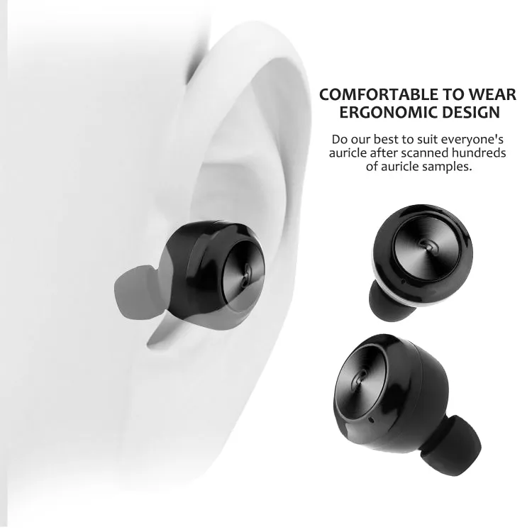 BTH-A6 Premium Bluetooth 5.0 Wireless Earbuds with Magnetic Charging Dock