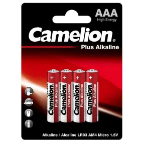 Camelion AAA Alkaline Battery - 4 Pack