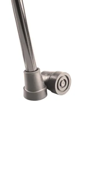 Cane Replacement Tips, 3/4", Gray, Case of 8