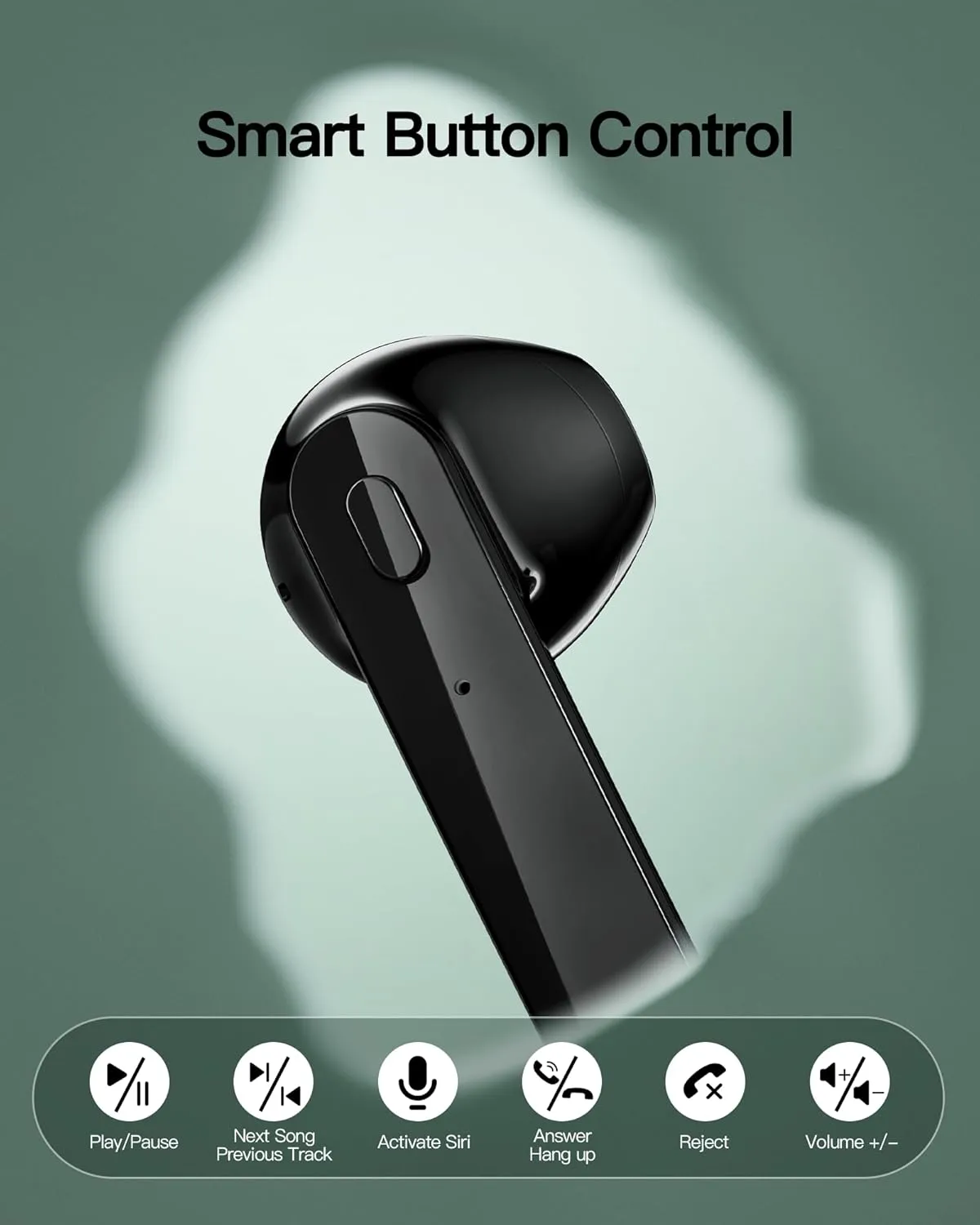 CAPOXO Wireless Earbuds IPX7 Waterproof, 78H Playtime