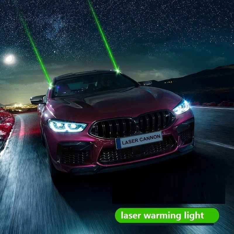 Car Beam Warning Light - Anti-fatigue Auto Laser Driving Strobe Light