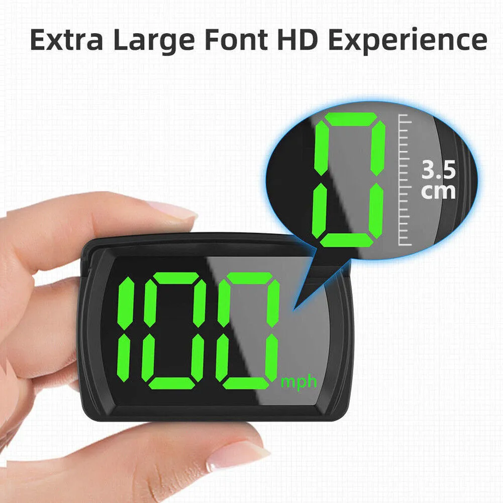 Car Hud Head-up Display Universal Bluetooth Car Speedometer