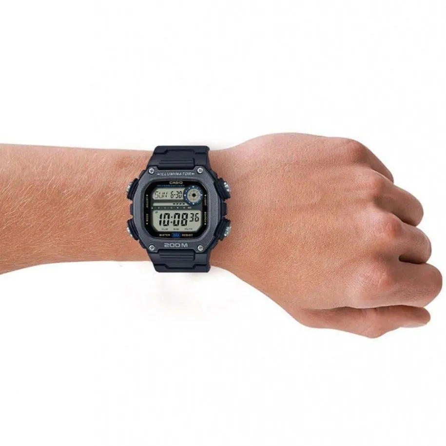 Casio Illuminator Extra Long Strap Men's Watch| DW-291HX-1AVDF