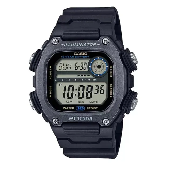 Casio Illuminator Extra Long Strap Men's Watch| DW-291HX-1AVDF