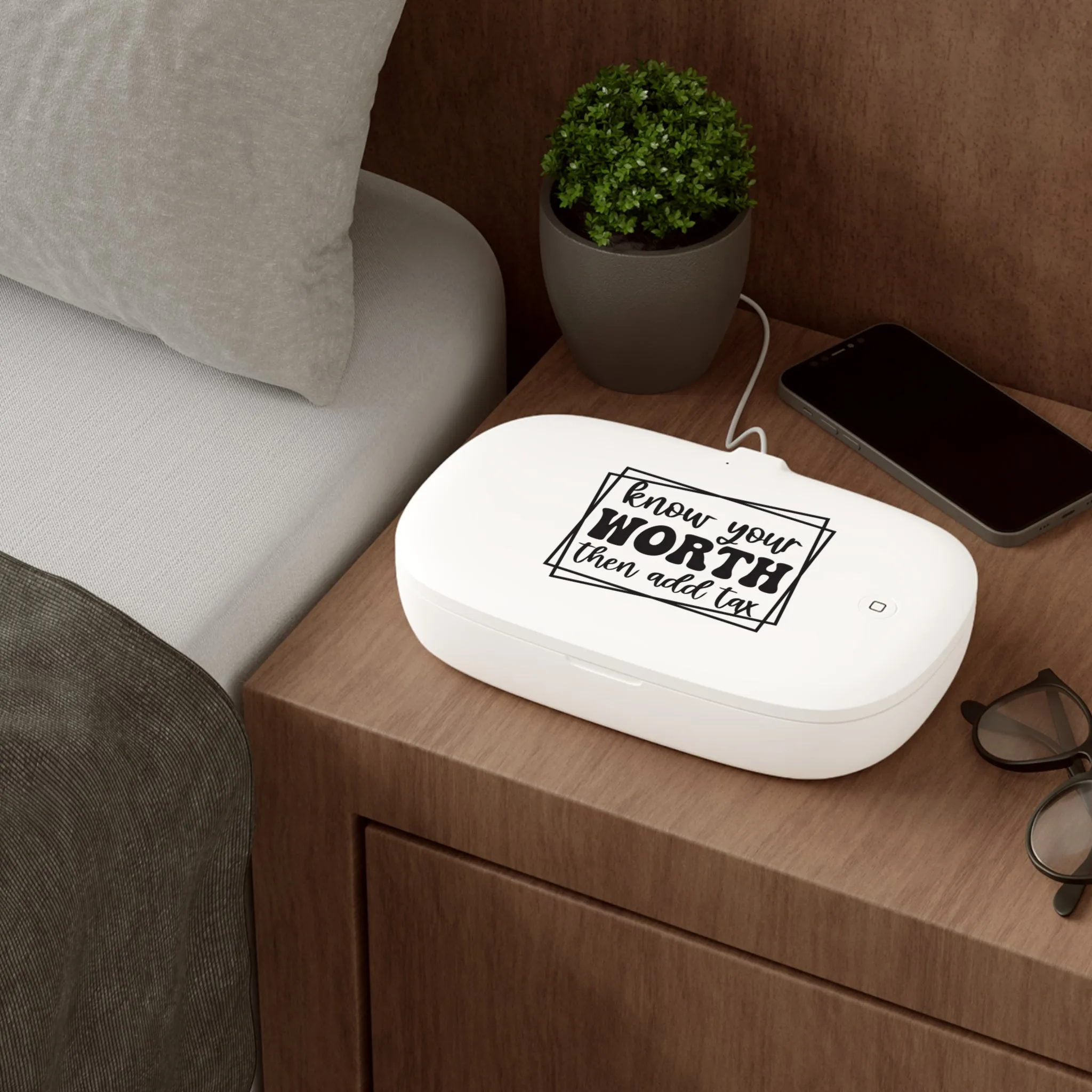Charging Pad and UV Phone Sanitizer