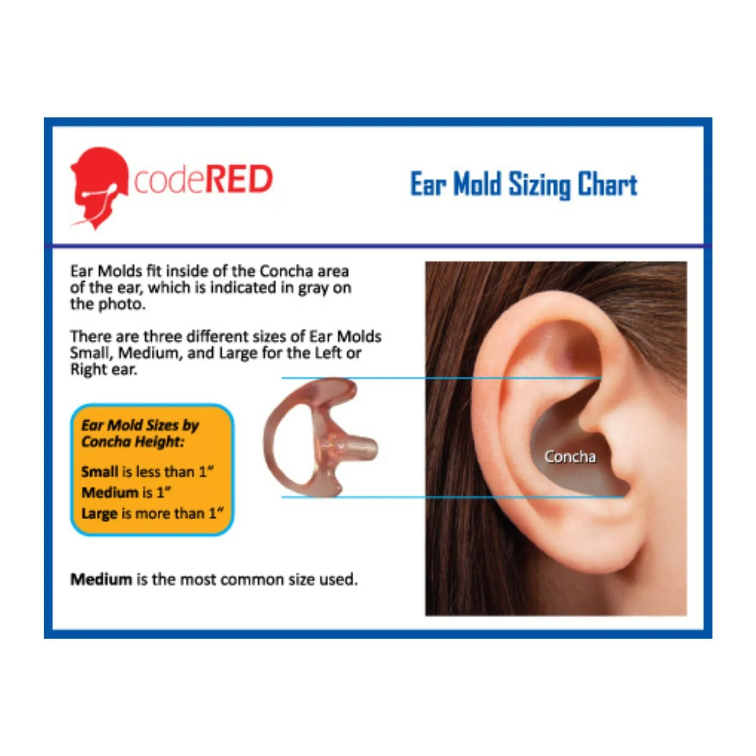 Code Red Comfort EEZ Ear Inserts - Ultra Soft Eartip
