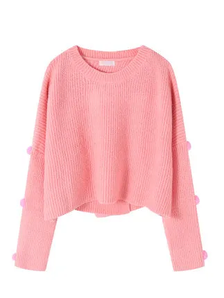 College style short sweater PL10339