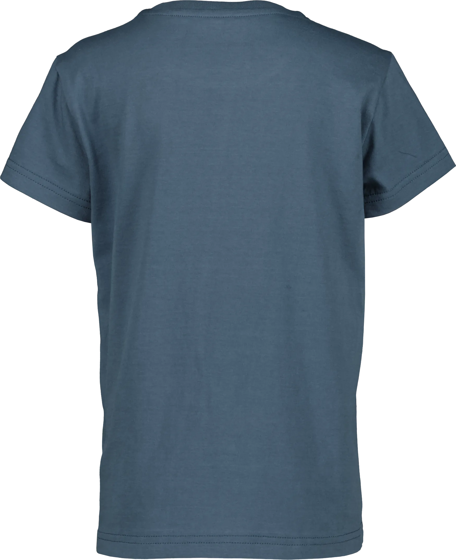 Didriksons Kids&#x27; Mynta Logo T-shirt Explore Bigger True Blue | Buy Didriksons Kids&#x27; Mynta Logo T-shirt Explore Bigger True Blue here | Outnorth