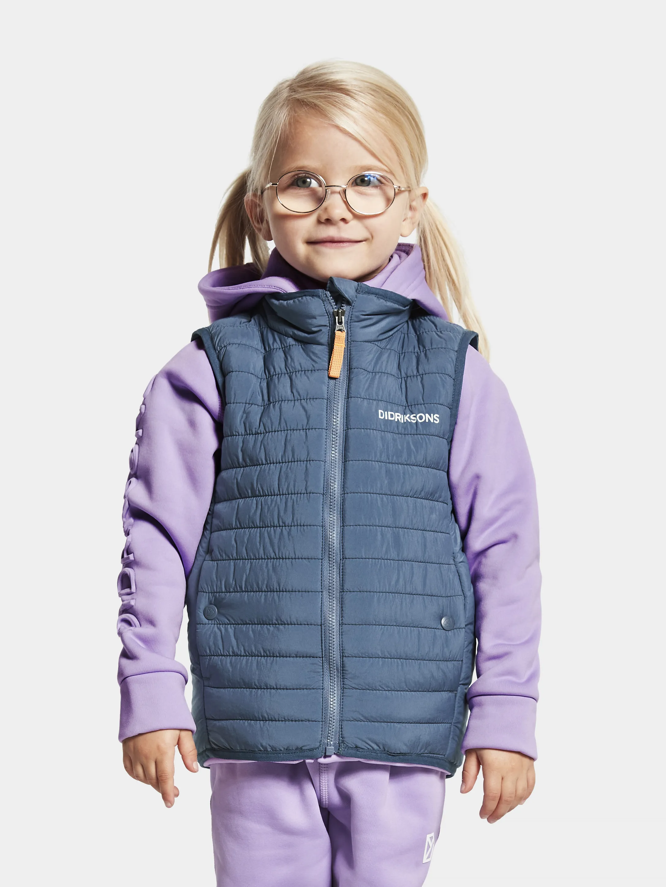 Didriksons Kids&#x27; Pion Vest 2 True Blue | Buy Didriksons Kids&#x27; Pion Vest 2 True Blue here | Outnorth