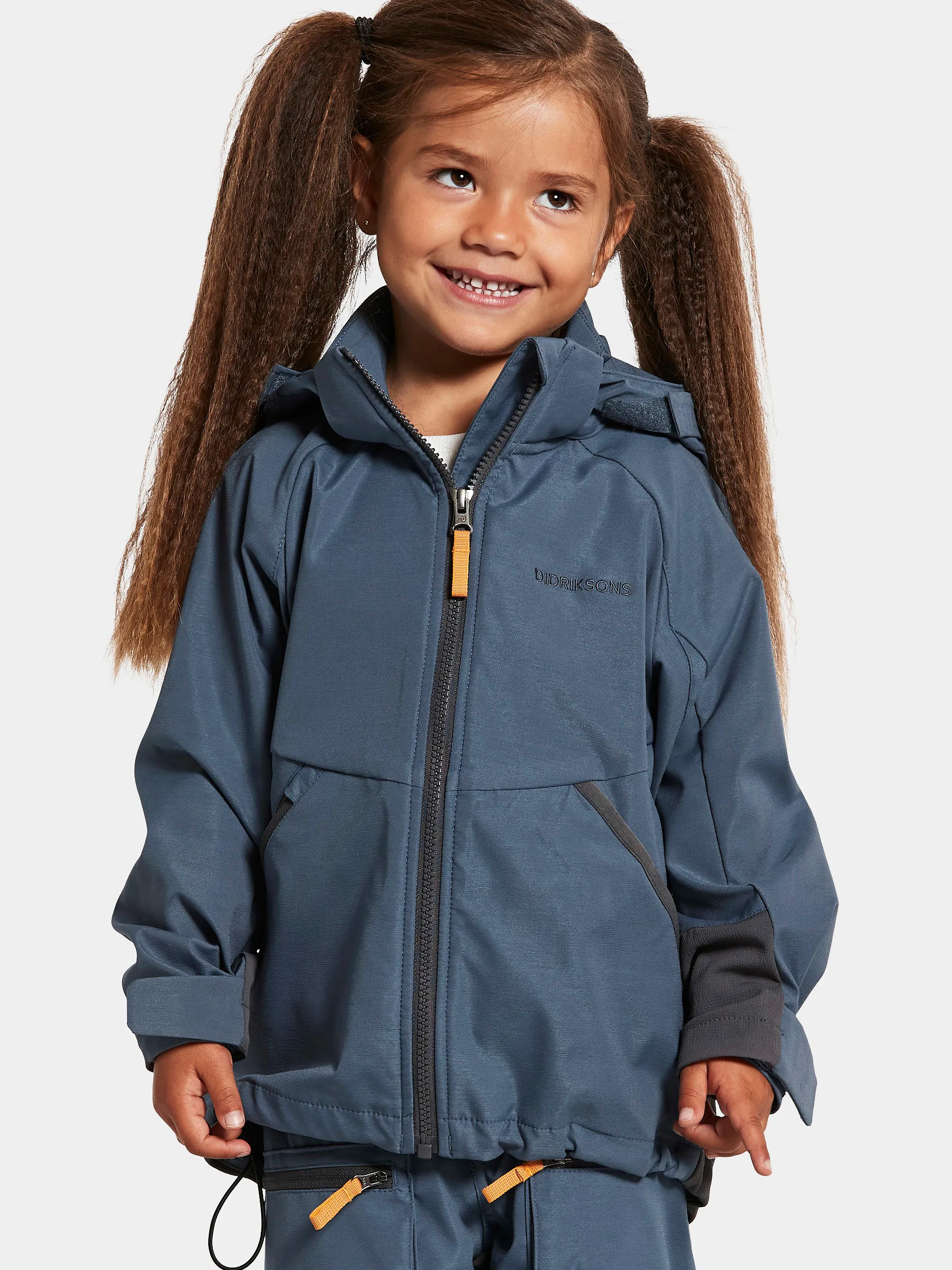 Didriksons Kids&#x27; Stigen Jacket True Blue | Buy Didriksons Kids&#x27; Stigen Jacket True Blue here | Outnorth