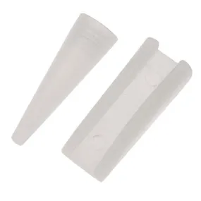 Eurotool Replacement Tips For Nylon Jaw Pliers - Half Round Half Flat Nose