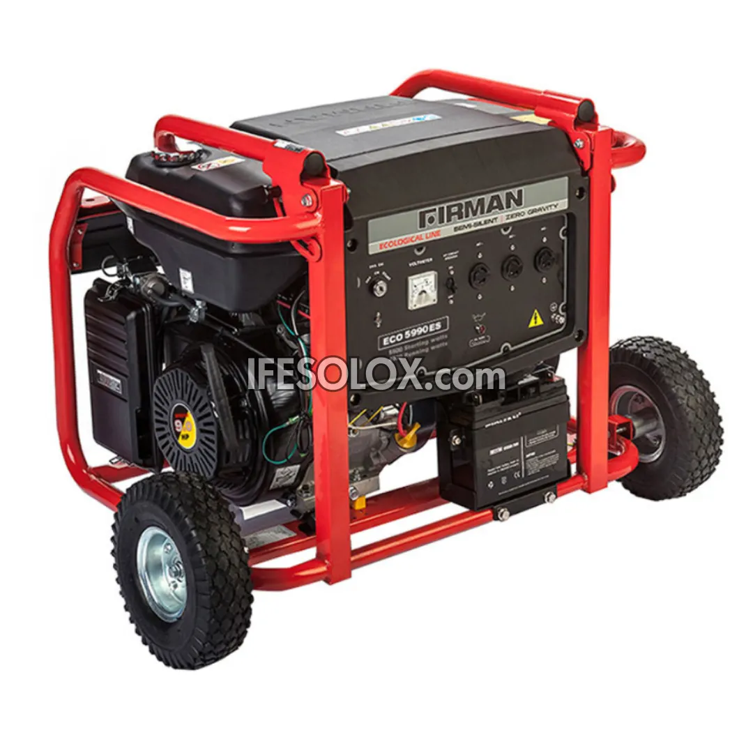 FIRMAN ECO5990ES 3.5KVA 100% Copper Key start Gasoline Generator - Brand New