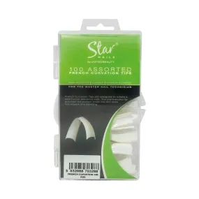 French Curvation Tips - 100 Assorted