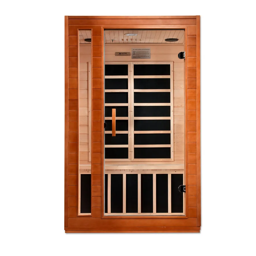 Golden Designs Cardoba 2 Person Ultra Low EMF FAR Infrared Sauna