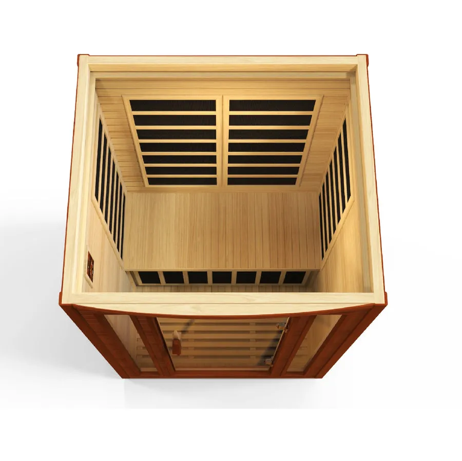 Golden Designs DYN-6206-01 Dynamic Low EMF Far Infrared Sauna, San Marino Edition