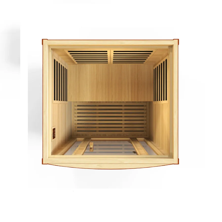 Golden Designs DYN-6206-01 Dynamic Low EMF Far Infrared Sauna, San Marino Edition