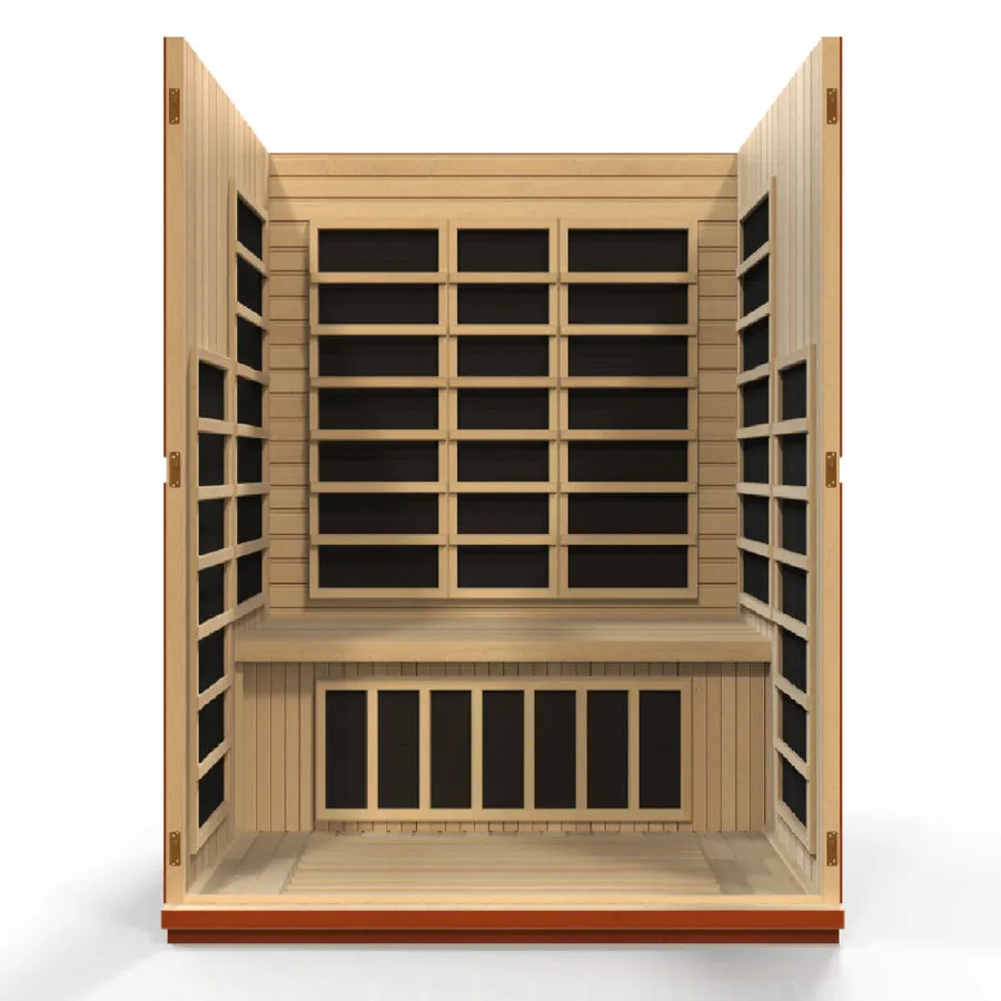 Golden Designs DYN-6306-02 Dynamic Low EMF Far Infrared Sauna, Bellagio Edition