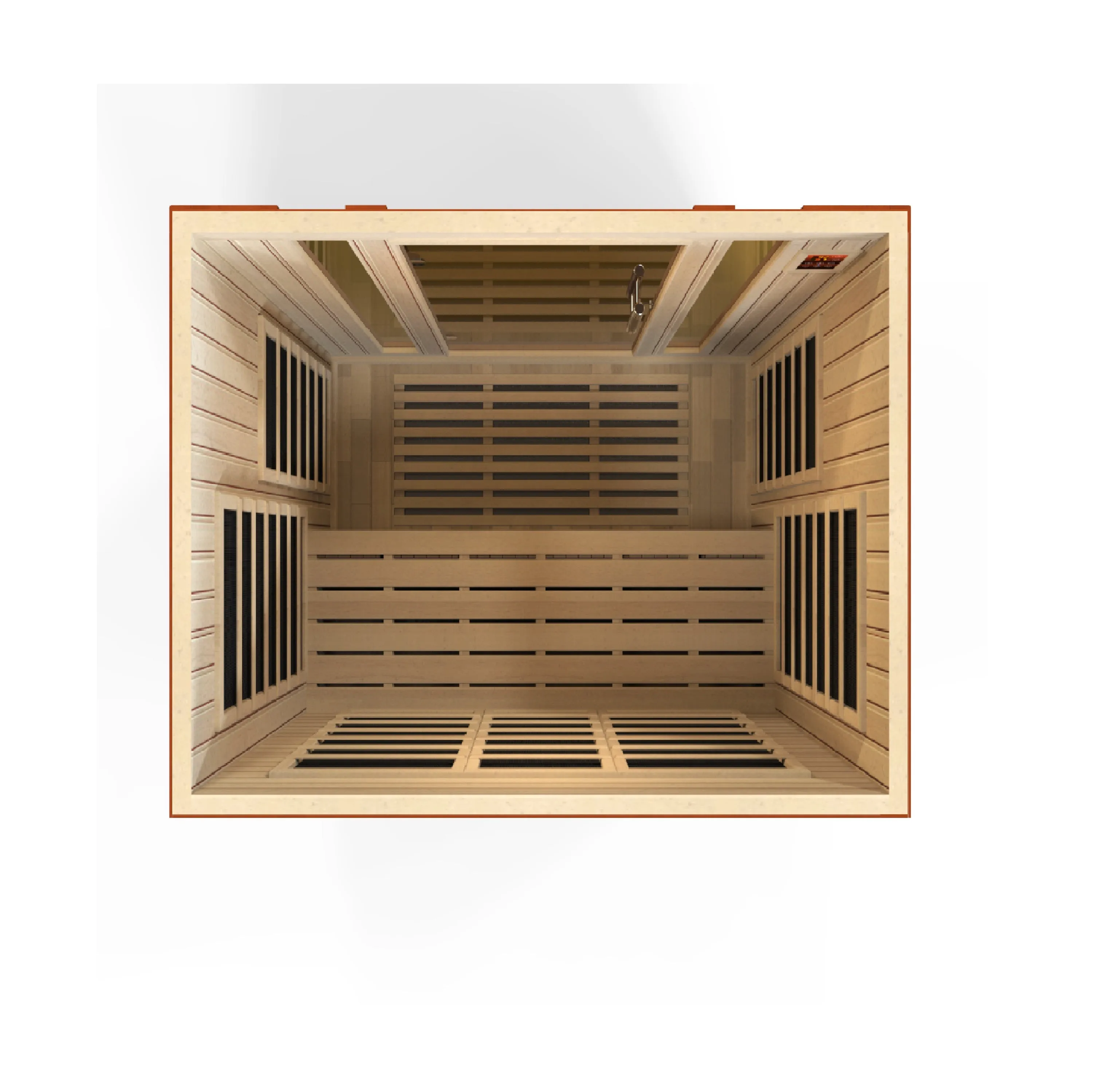 Golden Designs DYN-6306-02 Dynamic Low EMF Far Infrared Sauna, Bellagio Edition