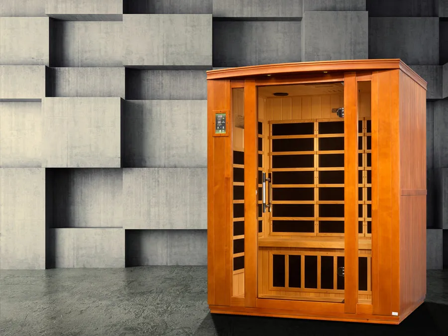 Golden Designs DYN-6306-02 Dynamic Low EMF Far Infrared Sauna, Bellagio Edition