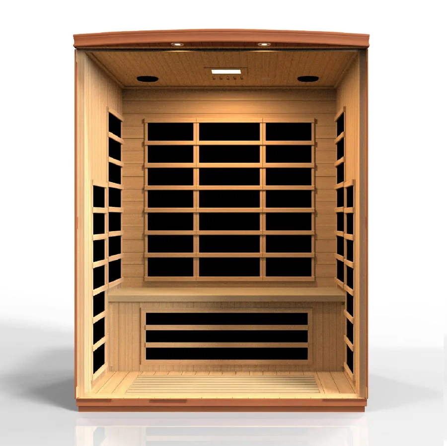Golden Designs DYN-6336-02 Dynamic Low EMF Far Infrared Sauna, Lugano Edition