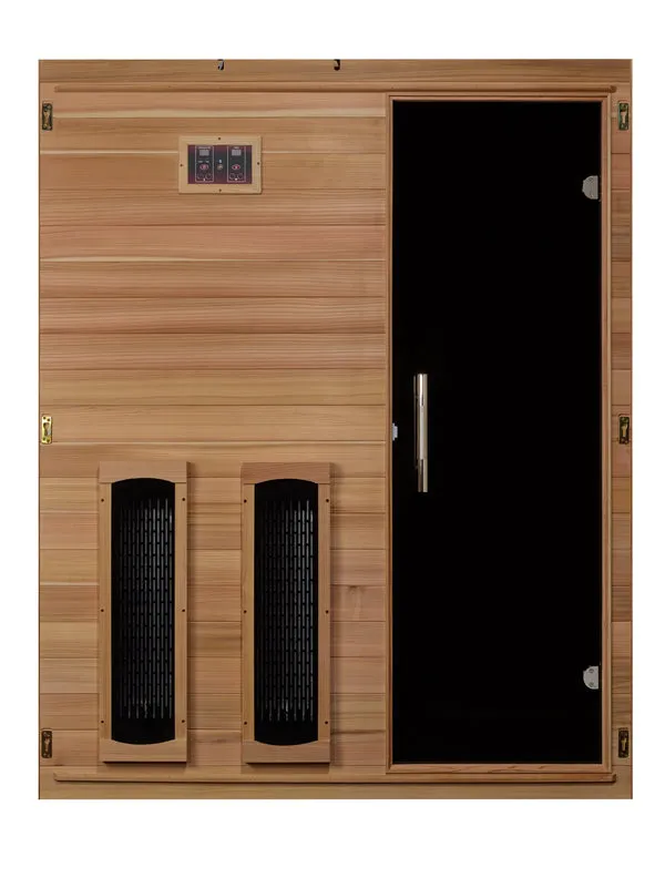 Golden Designs ***New 2024 Model*** S-Line MX-S306-01 Maxxus Full Spectrum Infrared Sauna - Pacific Cedar