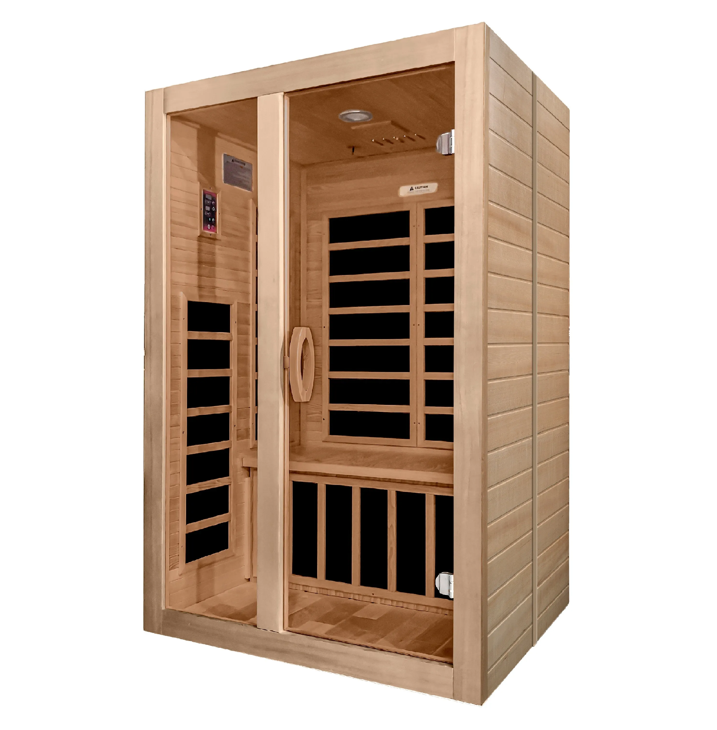 Golden Designs Santiago - 2 Person Low EMF FAR Infrared Sauna