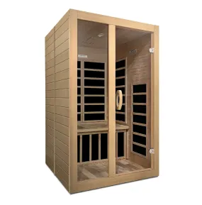 Golden Designs Santiago - 2 Person Low EMF FAR Infrared Sauna