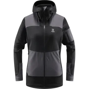 Haglöfs Astral Hood Women&#x27;s True Black/Magnetite | Buy Haglöfs Astral Hood Women&#x27;s True Black/Magnetite here | Outnorth