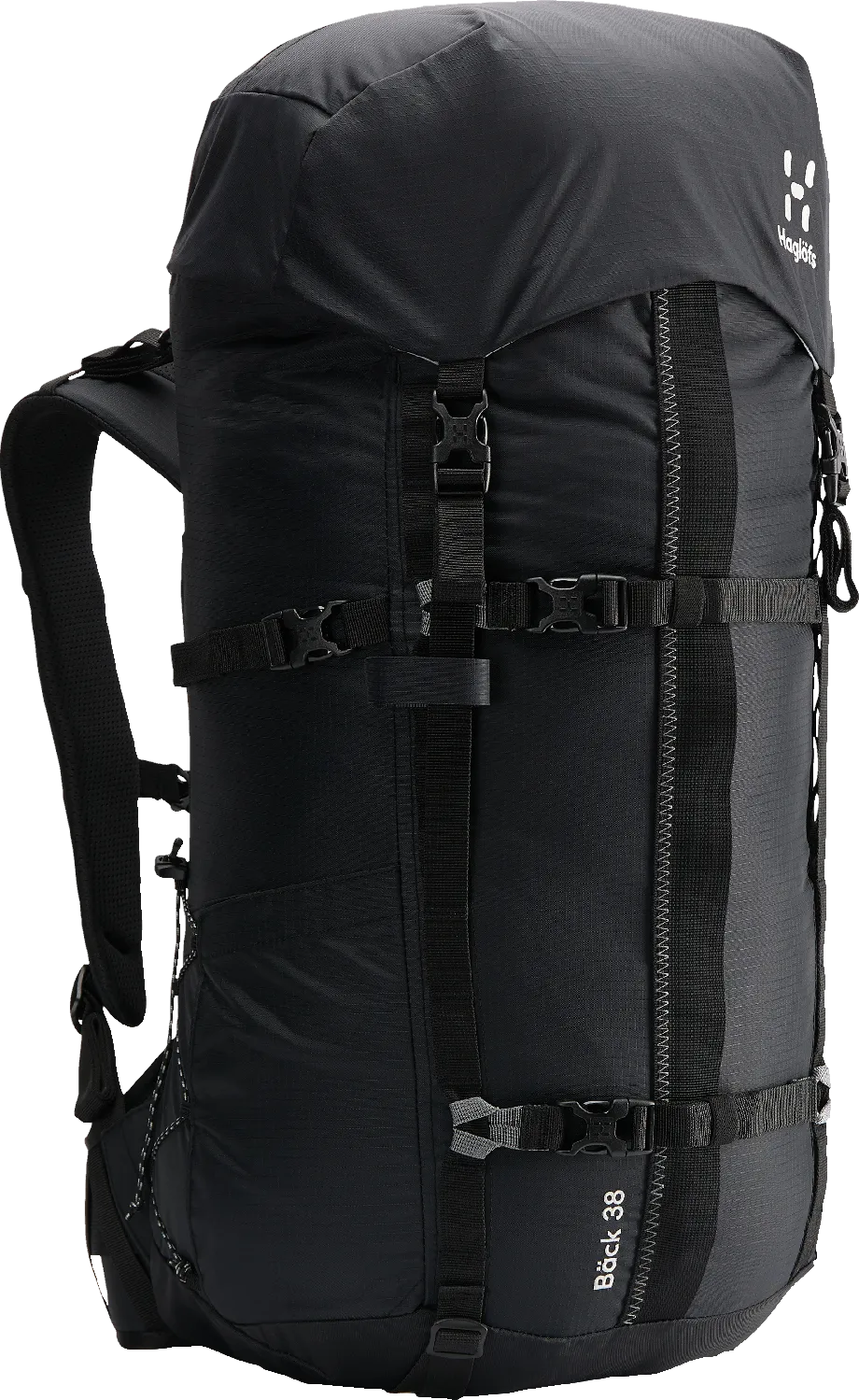 Haglöfs Bäck 38 True Black | Buy Haglöfs Bäck 38 True Black here | Outnorth