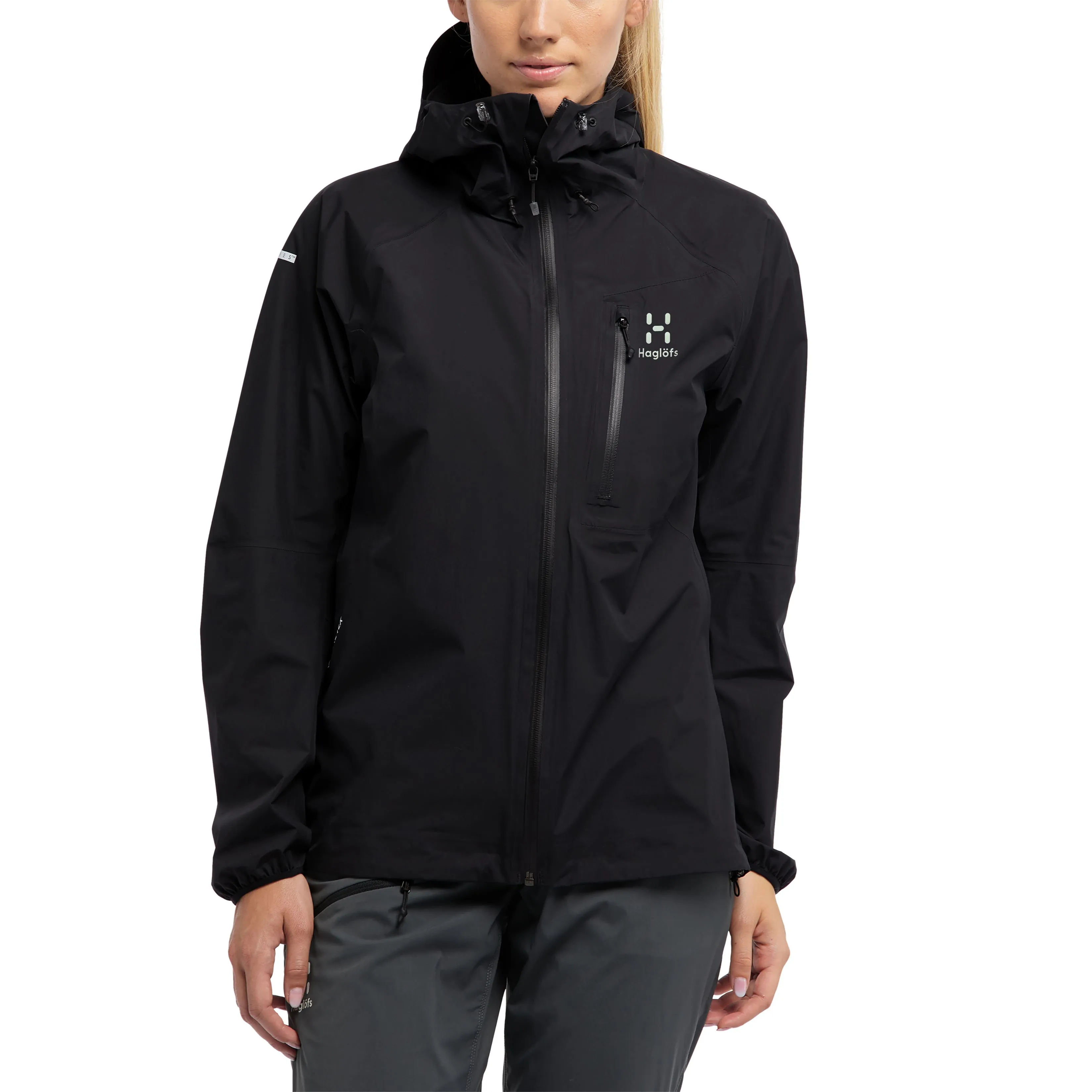 Haglöfs L.I.M Jacket Women&#x27;s True Black | Buy Haglöfs L.I.M Jacket Women&#x27;s True Black here | Outnorth