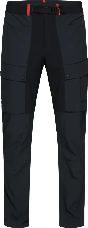 Haglöfs L.I.M ZT Pant Men True Black/Zenith Red | Buy Haglöfs L.I.M ZT Pant Men True Black/Zenith Red here | Outnorth