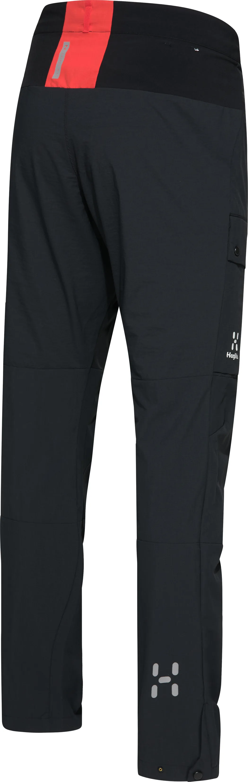 Haglöfs L.I.M ZT Pant Men True Black/Zenith Red | Buy Haglöfs L.I.M ZT Pant Men True Black/Zenith Red here | Outnorth