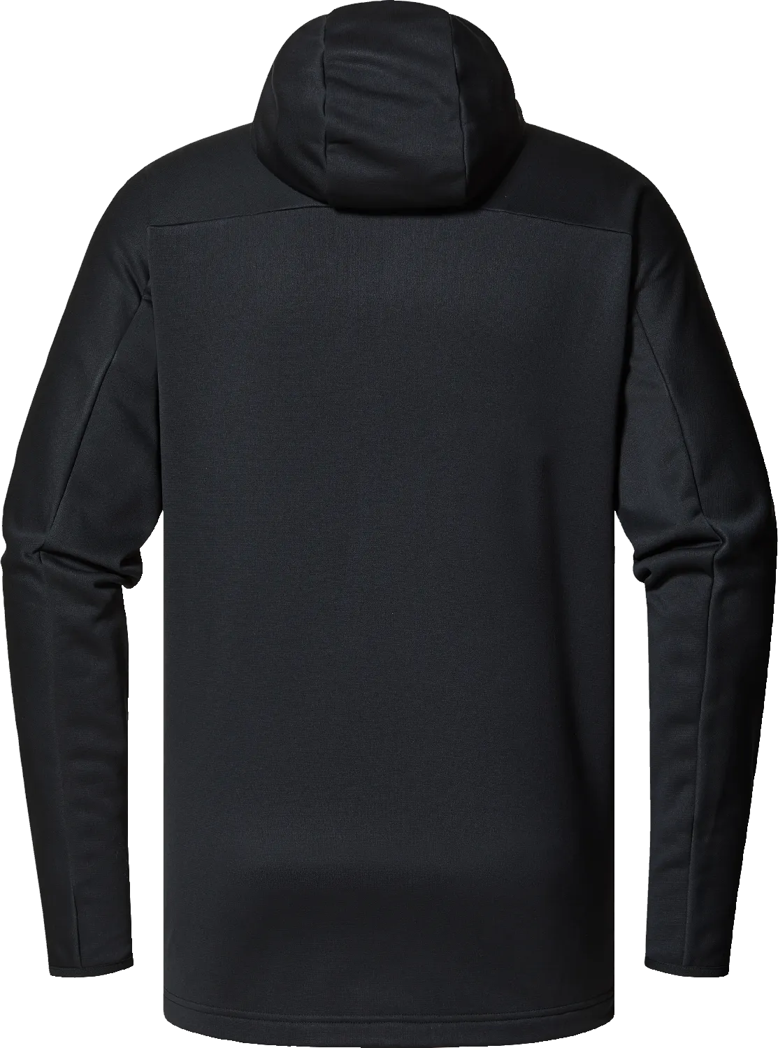 Haglöfs Men&#x27;s Frost Mid Hood True Black Solid | Buy Haglöfs Men&#x27;s Frost Mid Hood True Black Solid here | Outnorth