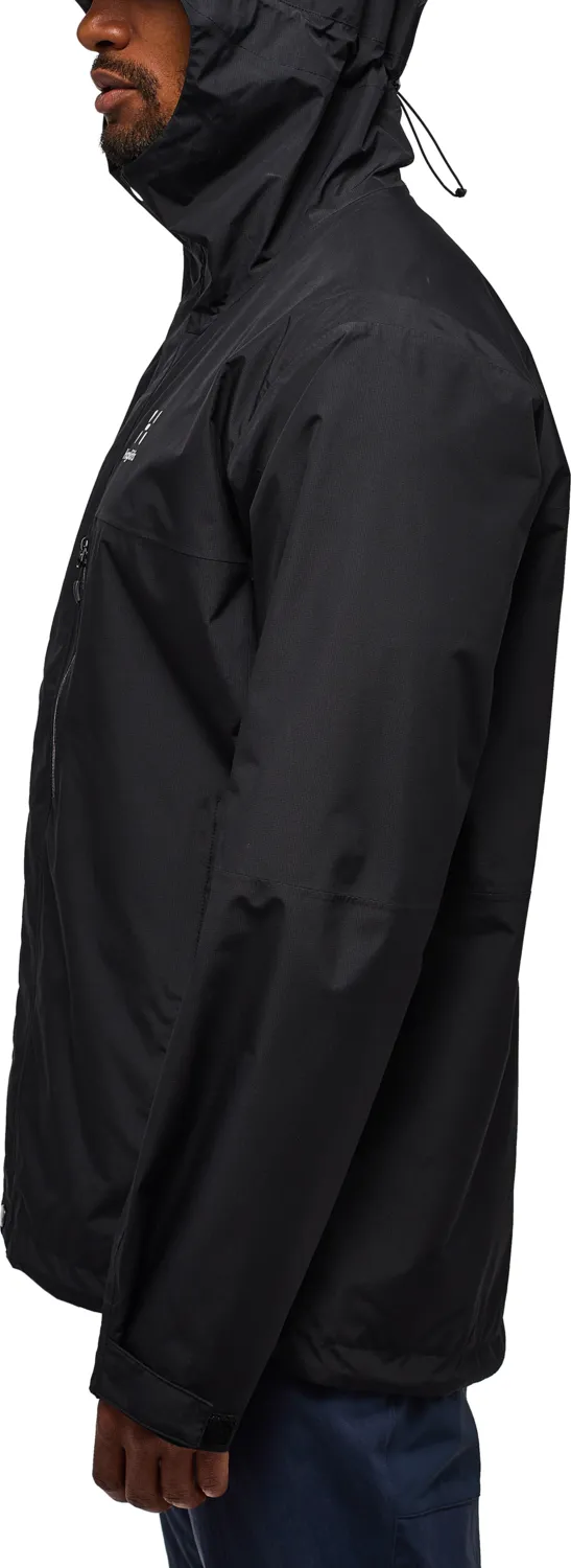 Haglöfs Men&#x27;s Lark GORE-TEX Jacket True Black | Buy Haglöfs Men&#x27;s Lark GORE-TEX Jacket True Black here | Outnorth