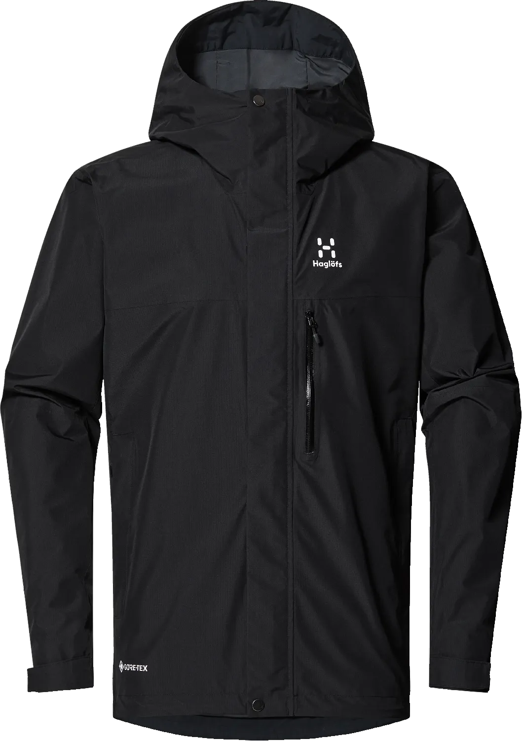 Haglöfs Men&#x27;s Lark GORE-TEX Jacket True Black | Buy Haglöfs Men&#x27;s Lark GORE-TEX Jacket True Black here | Outnorth