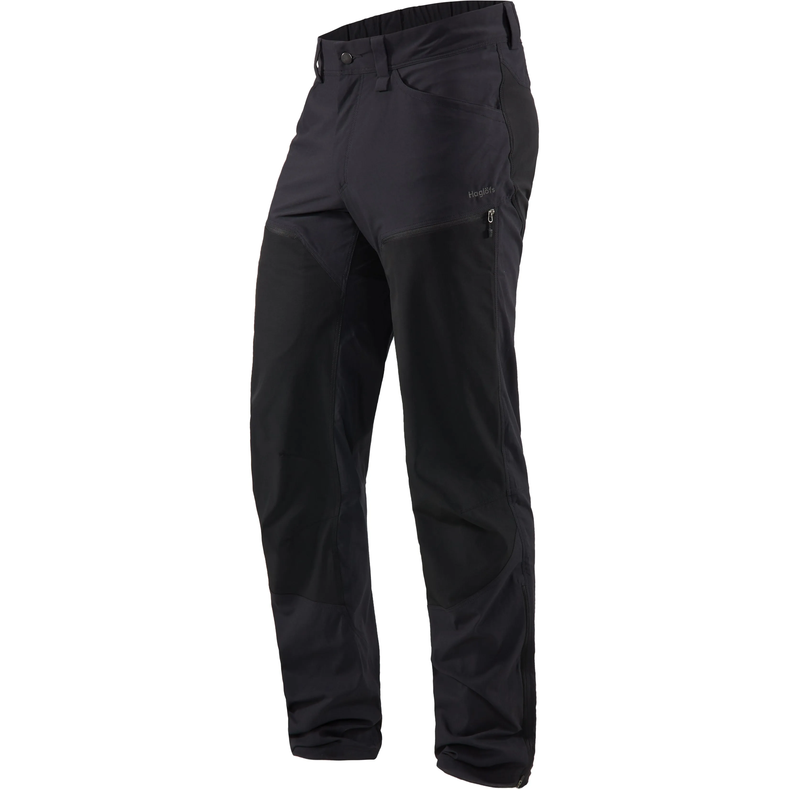 Haglöfs Men&#x27;s Mid Flex Pant True Black Solid Long | Buy Haglöfs Men&#x27;s Mid Flex Pant True Black Solid Long here | Outnorth