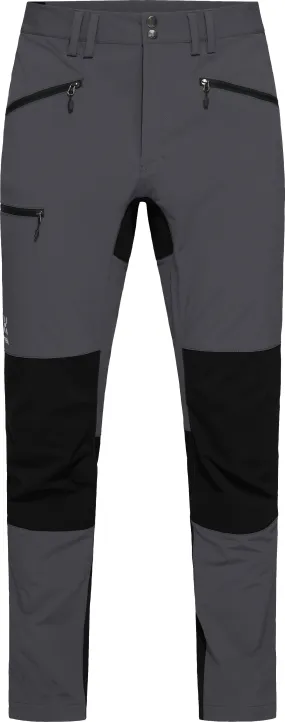 Haglöfs Men&#x27;s Mid Slim Pant Magnetite/True Black | Buy Haglöfs Men&#x27;s Mid Slim Pant Magnetite/True Black here | Outnorth