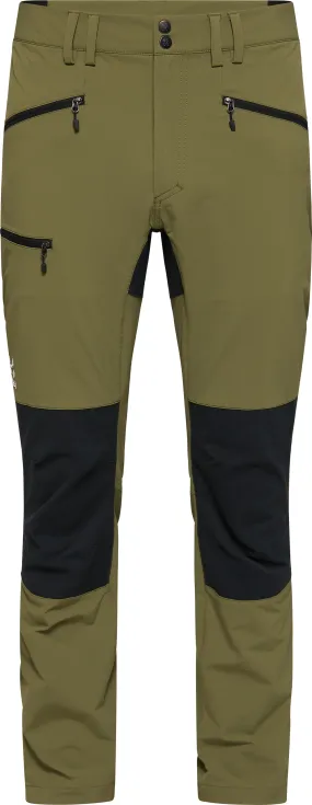 Haglöfs Men&#x27;s Mid Slim Pant Olive Green/True Black | Buy Haglöfs Men&#x27;s Mid Slim Pant Olive Green/True Black here | Outnorth