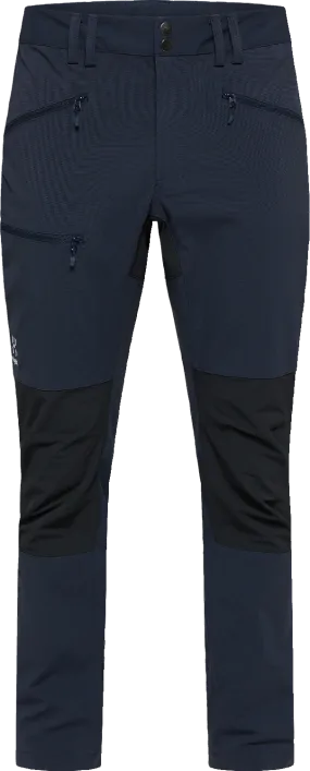 Haglöfs Men&#x27;s Mid Slim Pant Tarn Blue/True Black | Buy Haglöfs Men&#x27;s Mid Slim Pant Tarn Blue/True Black here | Outnorth