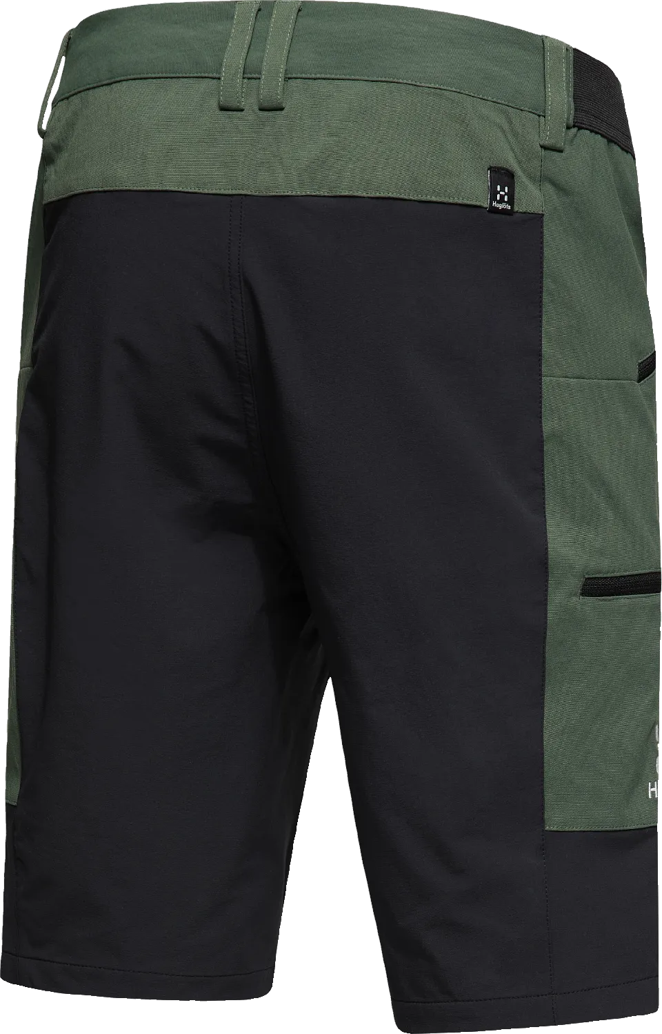 Haglöfs Men&#x27;s Mid Slim Shorts Fjell Green/True Black | Buy Haglöfs Men&#x27;s Mid Slim Shorts Fjell Green/True Black here | Outnorth