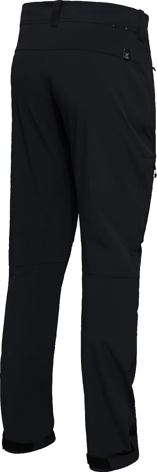 Haglöfs Men&#x27;s Move Softshell Standard Pant True Black | Buy Haglöfs Men&#x27;s Move Softshell Standard Pant True Black here | Outnorth