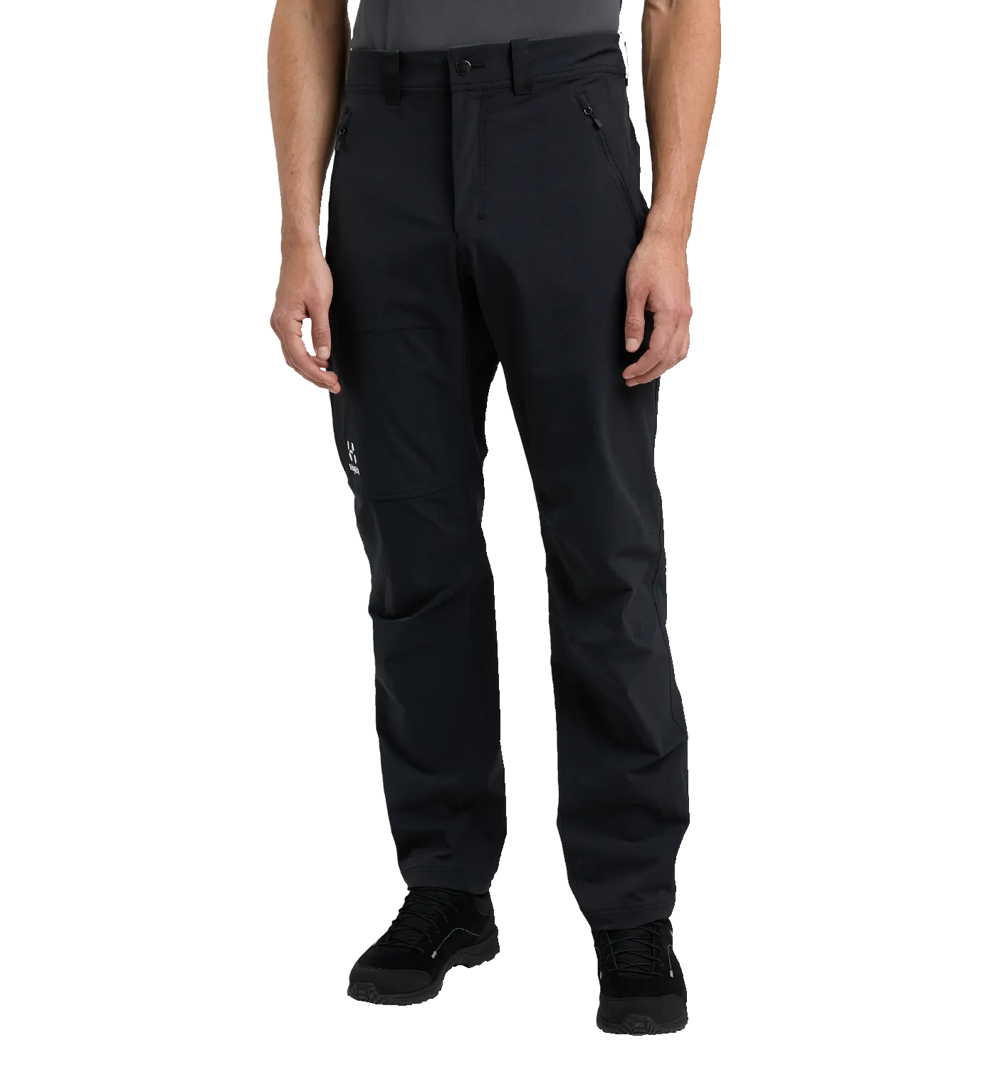 Haglöfs Men&#x27;s Move Softshell Standard Pant True Black | Buy Haglöfs Men&#x27;s Move Softshell Standard Pant True Black here | Outnorth