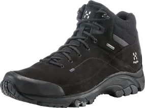 Haglöfs Men&#x27;s Ridge GORE-TEX Mid True Black | Buy Haglöfs Men&#x27;s Ridge GORE-TEX Mid True Black here | Outnorth