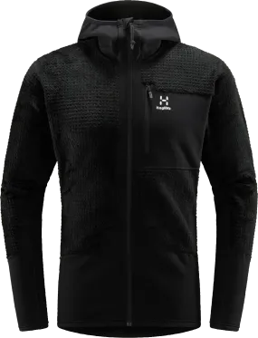 Haglöfs Men&#x27;s ROC Spitz Mid Hood True Black | Buy Haglöfs Men&#x27;s ROC Spitz Mid Hood True Black here | Outnorth